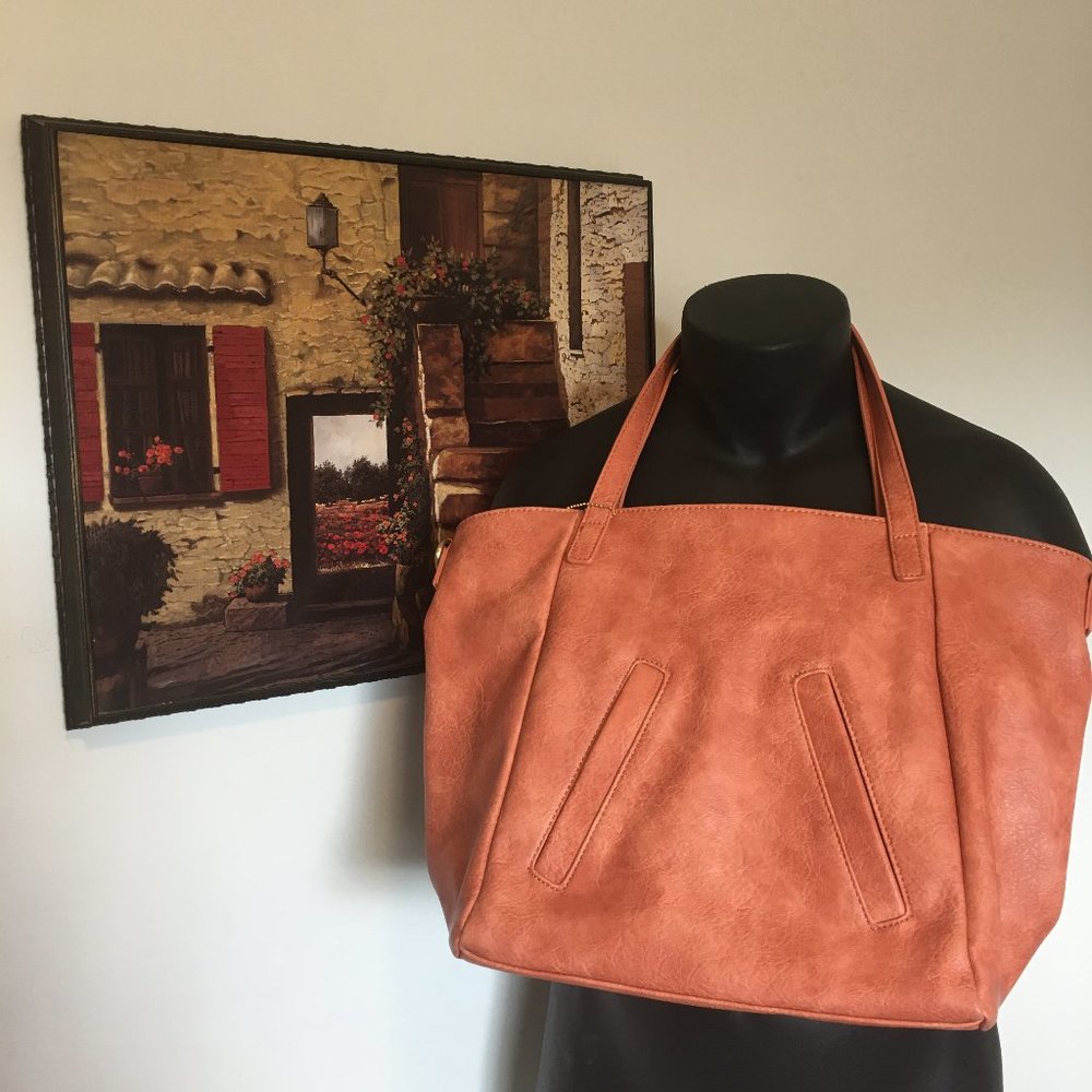 Antik Kraft Vegan Leather Tote Bag